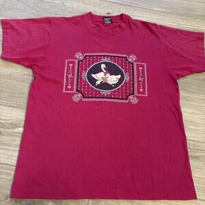 Vintage 90s Duck Single Stitch T Shirt Size Large